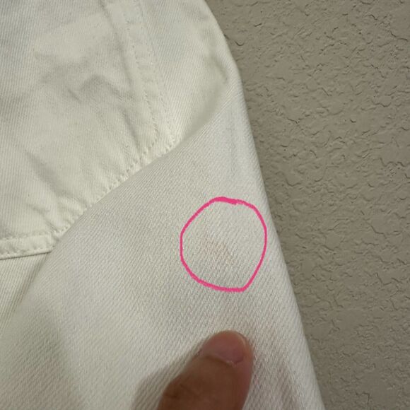 MADEWELL A-Line Rigid Denim Mini Skirt Button-Fly in White - Picture 7 of 12